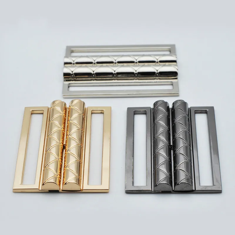 2 Pairs/lot Rectangle Waist Belt Buckle 50 Mm Wide Metal Combined Clasp Buttons for Clothing Down Jacket Diy Garment Accessories
2 Pairs/lot Rectangle Waist Belt Buckle 50 Mm Wide Metal Combined Clasp Buttons for Clothing Down Jacket Diy Garment Accessories