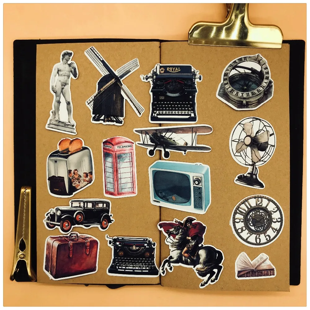 27Pcs 3D Vintage Antique Stickers Scrapbooking Stickers Decorative Journal Happy Planner Sticker DIY Craft Photo Albums
27Pcs 3D Vintage Antique Stickers Scrapbooking Stickers Decorative Journal Happy Planner Sticker DIY Craft Photo Albums