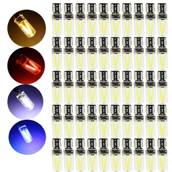 YSY 50X T10 Canbus Car LED Silicone Lights T10 194 W5W No Error Filament COB Light Car-styling Blue Red Crystal Blue Color
YSY 50X T10 Canbus Car LED Silicone Lights T10 194 W5W No Error Filament COB Light Car-styling Blue Red Crystal Blue Color