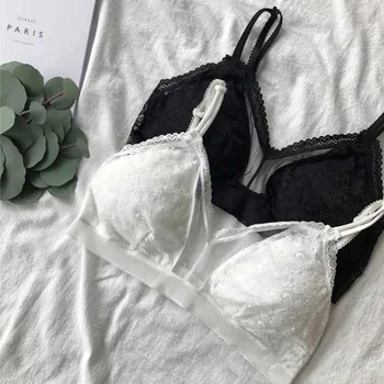 Sexy Lingerie Bra Women Underwear Lace Bralette Detachable Pad Bra brassiere Fashion Wireless Bra top High quality
Sexy Lingerie Bra Women Underwear Lace Bralette Detachable Pad Bra brassiere Fashion Wireless Bra top High quality