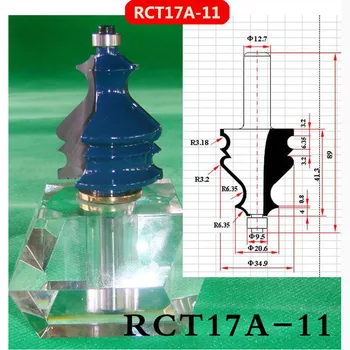 HQ 1pcs 9194, 34.9*41.3mm(CED*CEL),12.7mm Shank Wood Cutter Knife CNC Router Bit Engraving Machine Milling Knives
HQ 1pcs 9194, 34.9*41.3mm(CED*CEL),12.7mm Shank Wood Cutter Knife CNC Router Bit Engraving Machine Milling Knives