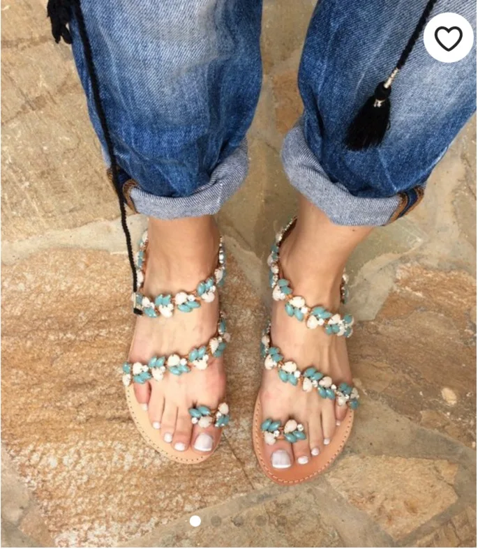 Flat with Ankle Strap Gladiator Sandals Women Front Rear Strap Rome Sandals Crystal Summer Bohemian Shoes
Flat with Ankle Strap Gladiator Sandals Women Front Rear Strap Rome Sandals Crystal Summer Bohemian Shoes