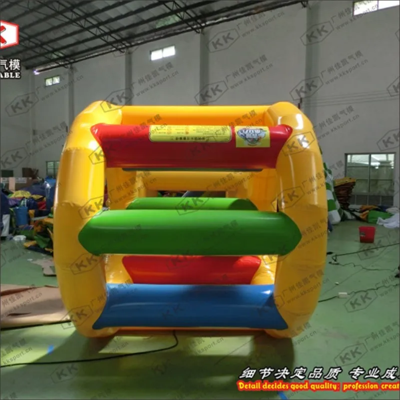 Water park playing equipment 0.6mm PVC 2.2m inflatable water roller wheel adults inflatable water wheel
Water park playing equipment 0.6mm PVC 2.2m inflatable water roller wheel adults inflatable water wheel