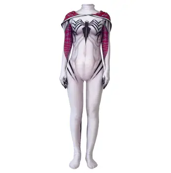 Black Venom Spiderman Spider Gwen Stacy Costume Cosplay Suit Halloween Costumes for Women Plus Size Spandex Lycra Zentai Adult
Black Venom Spiderman Spider Gwen Stacy Costume Cosplay Suit Halloween Costumes for Women Plus Size Spandex Lycra Zentai Adult