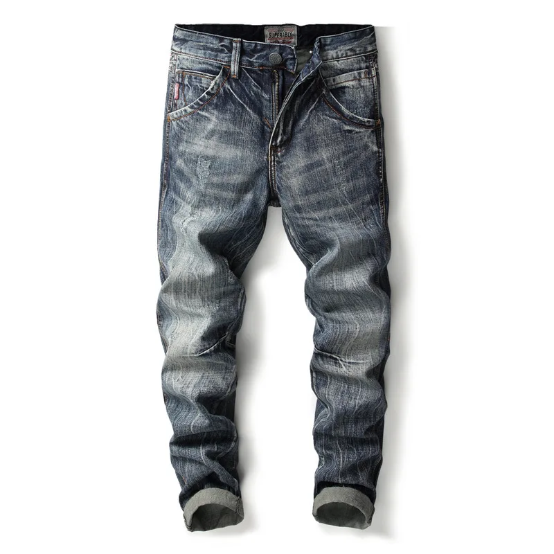 Italian Fashion Men Jeans Vintage Retro Style Slim Fit Ripped Jeans Homme Balplein Brand Jeans Men Cotton Denim Biker Jeans Men
Italian Fashion Men Jeans Vintage Retro Style Slim Fit Ripped Jeans Homme Balplein Brand Jeans Men Cotton Denim Biker Jeans Men