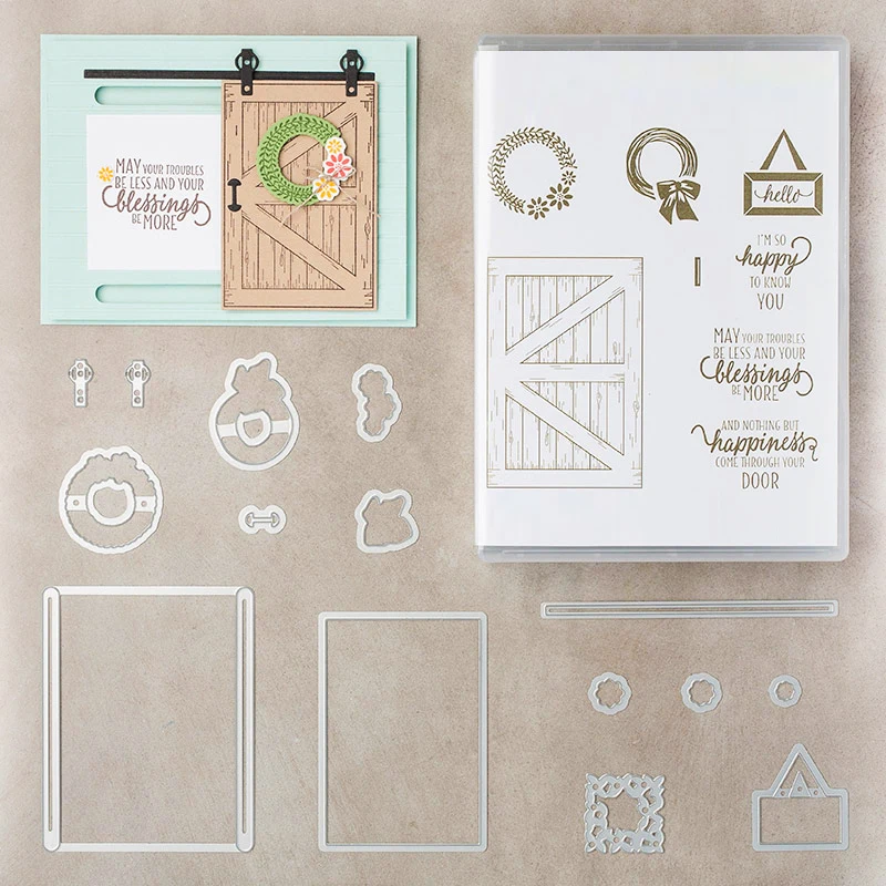 DOOR Clear Stamp and Dies for Scrapbooking Card Stencil Metal Die Cut Dies and Stamps Sets Album Making
DOOR Clear Stamp and Dies for Scrapbooking Card Stencil Metal Die Cut Dies and Stamps Sets Album Making