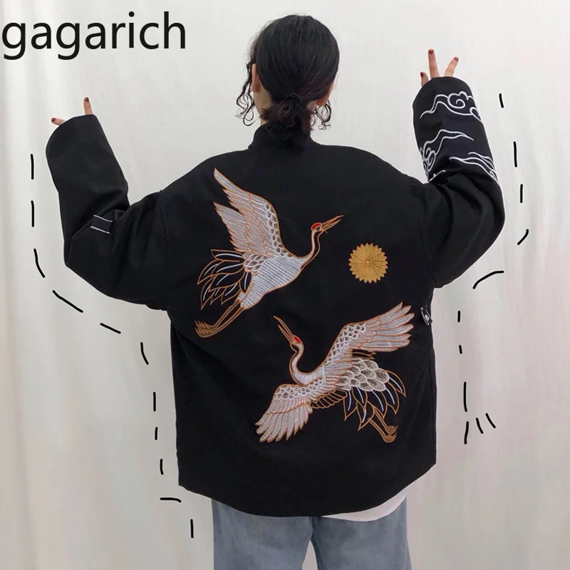 Gagarich 2019 Spring Women Wear Korean Version Harajuku Long Style Loose Personality Embroidery Jacket
Gagarich 2019 Spring Women Wear Korean Version Harajuku Long Style Loose Personality Embroidery Jacket
