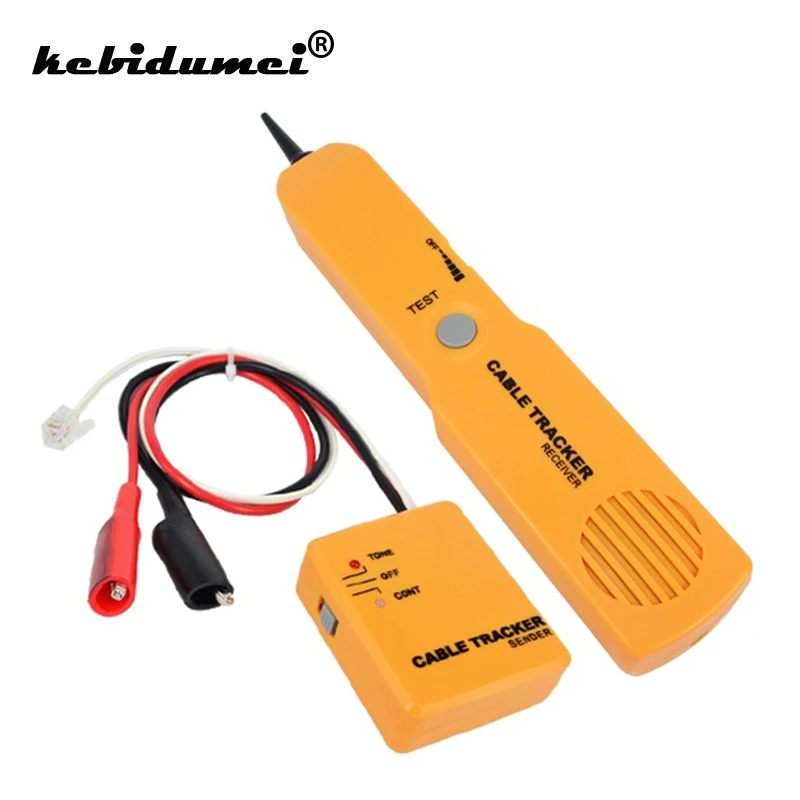 New RJ11 Network Phone Telephone Cable Tester Toner Wire Tracker Tracer Diagnose Tone Line Finder Detector Networking Tools
New RJ11 Network Phone Telephone Cable Tester Toner Wire Tracker Tracer Diagnose Tone Line Finder Detector Networking Tools