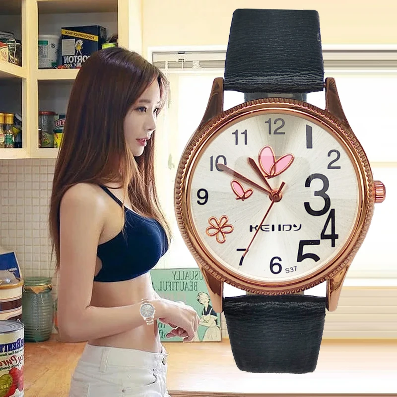 2019 New Fashion Ladies Quartz Watch Leather Strap Girl Student Life Waterproof Wristwatch Woman Birthday Gift Clock Reloj Mujer
2019 New Fashion Ladies Quartz Watch Leather Strap Girl Student Life Waterproof Wristwatch Woman Birthday Gift Clock Reloj Mujer