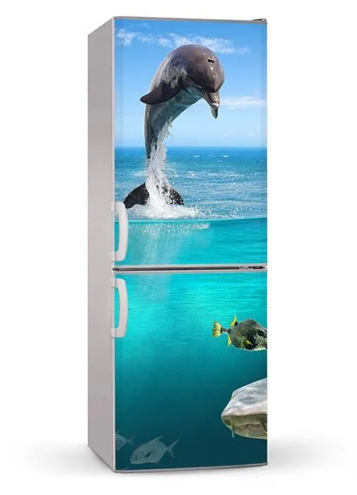 3D Custom Dishwasher Refrigerator Contact Paper Dolphin Jumping Freezer Decal Panel Cover Wall Sticker Home Decor Gift
3D Custom Dishwasher Refrigerator Contact Paper Dolphin Jumping Freezer Decal Panel Cover Wall Sticker Home Decor Gift