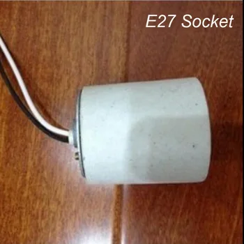 100 pcs/Lot Wholesale E27 Socket LED Lamp Base Holder Bulb Adapter Round Screw FFitting Socket Connector
100 pcs/Lot Wholesale E27 Socket LED Lamp Base Holder Bulb Adapter Round Screw FFitting Socket Connector