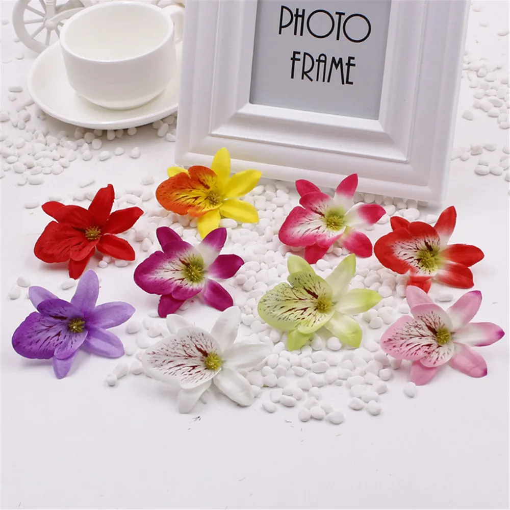 30 pcs Silk Gradient Artificial Orchid Flower Head For Wedding Car Decoration DIY Decorative Garland Florist Fake Flowers
30 pcs Silk Gradient Artificial Orchid Flower Head For Wedding Car Decoration DIY Decorative Garland Florist Fake Flowers
