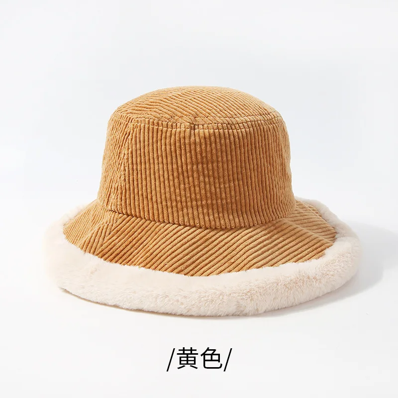 New Corduroy Fisherman Hat Female Women Ladies Autumn Winter Basin Cap Fur Basic Colors Fashion Good Quality Warm Hot Sale
New Corduroy Fisherman Hat Female Women Ladies Autumn Winter Basin Cap Fur Basic Colors Fashion Good Quality Warm Hot Sale