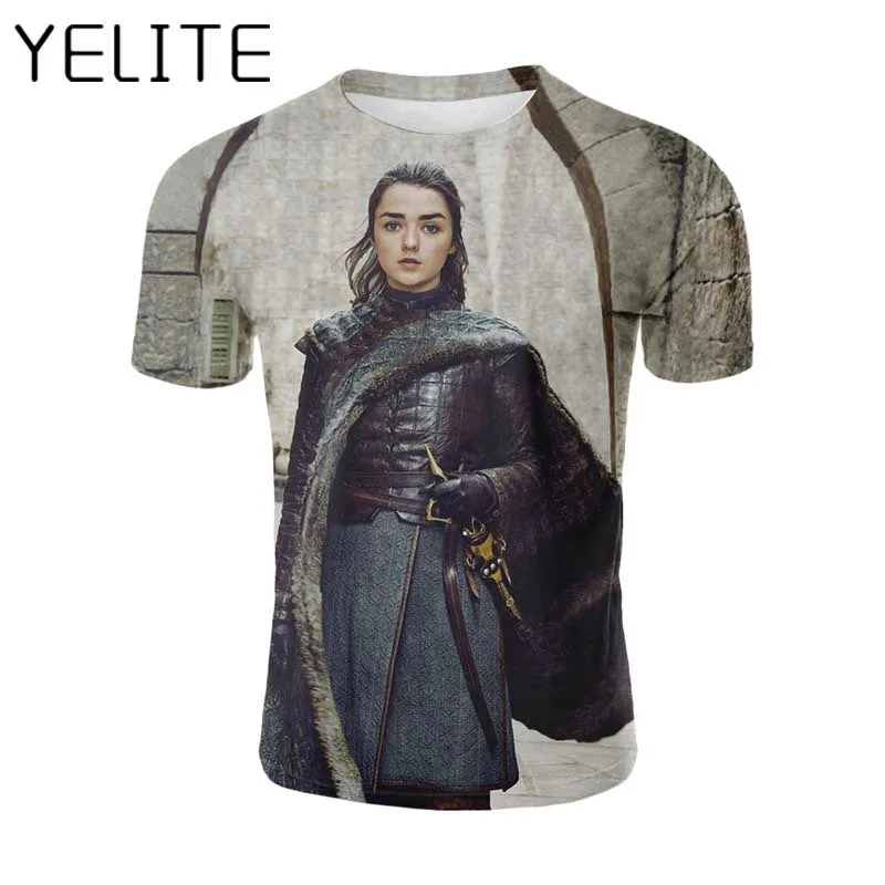 YELITE Arya Stark Faceless T Shirt Game OF Thrones Eightin T-shirt Novelty 3D Print Tshirt Summer Short Sleeve O-Neck Tops Tees
YELITE Arya Stark Faceless T Shirt Game OF Thrones Eightin T-shirt Novelty 3D Print Tshirt Summer Short Sleeve O-Neck Tops Tees