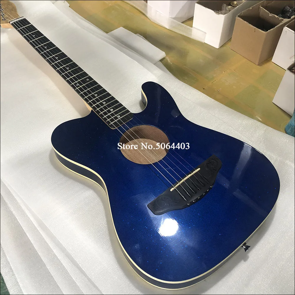 High-quality 6-string electric guitar, metal blue paint, hollow wooden guitar, white lulu wrapping around front and back, real p
High-quality 6-string electric guitar, metal blue paint, hollow wooden guitar, white lulu wrapping around front and back, real p