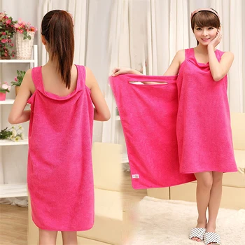 Women Wearable Beach Towel /Bath Towel Sexy Microfiber Towels Soft Beach Wrap Skirt Super Absorbent Bath Gown 140x80 cm
Women Wearable Beach Towel /Bath Towel Sexy Microfiber Towels Soft Beach Wrap Skirt Super Absorbent Bath Gown 140x80 cm