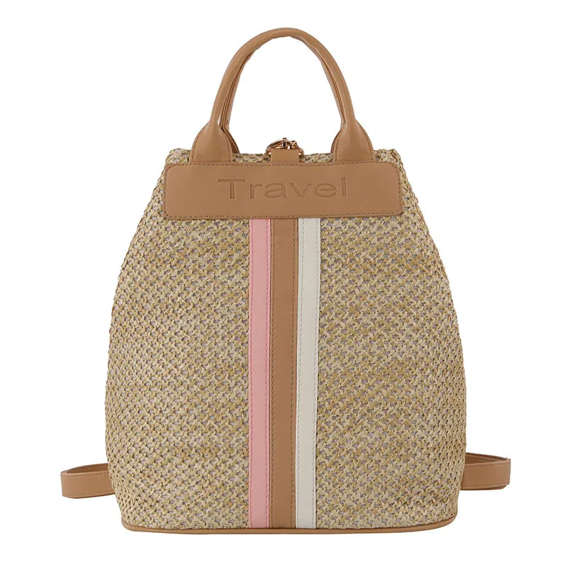 Women woven Backpack Straw School Rattan bag Student School Bags For Teenage Girls summer beach bag travel mini backpack #H10
Women woven Backpack Straw School Rattan bag Student School Bags For Teenage Girls summer beach bag travel mini backpack #H10