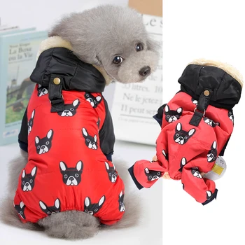 French Bulldog Terrier Print Golden Retriever Dog Clothes Puppies Costumes Winter Small Large Animal Hoodie Jacket Overalls Pet
French Bulldog Terrier Print Golden Retriever Dog Clothes Puppies Costumes Winter Small Large Animal Hoodie Jacket Overalls Pet