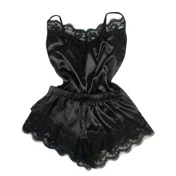 2pcs/set Tops+Pants Women Summer Sleepwear Lace Strappy Sleeveless Backless KS-shipping
2pcs/set Tops+Pants Women Summer Sleepwear Lace Strappy Sleeveless Backless KS-shipping