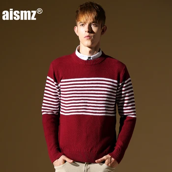 Aismz Cotton Striped Male O Neck Autumn Winter Warm Pullover Sweater Men clothes Fashion Casual Knitted Slim Fit pull homme
Aismz Cotton Striped Male O Neck Autumn Winter Warm Pullover Sweater Men clothes Fashion Casual Knitted Slim Fit pull homme
