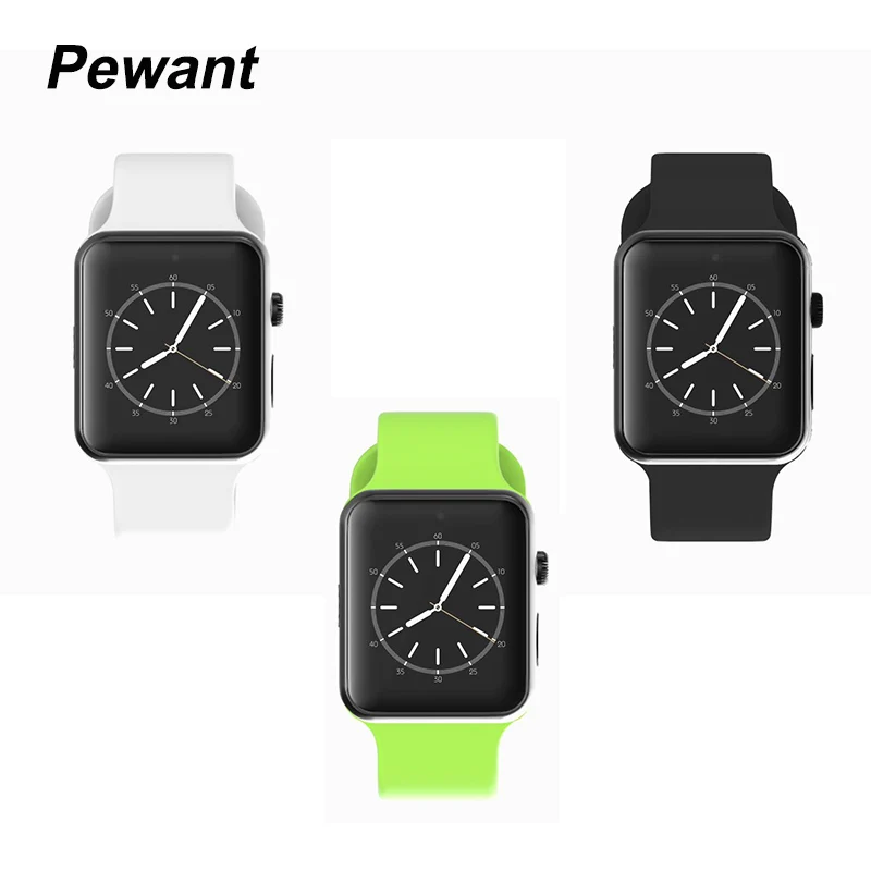 Pewant Bluetooth Smart часы DM09 ips круглый Экран жизни Водонепроницаемый спортивные Smartwatch