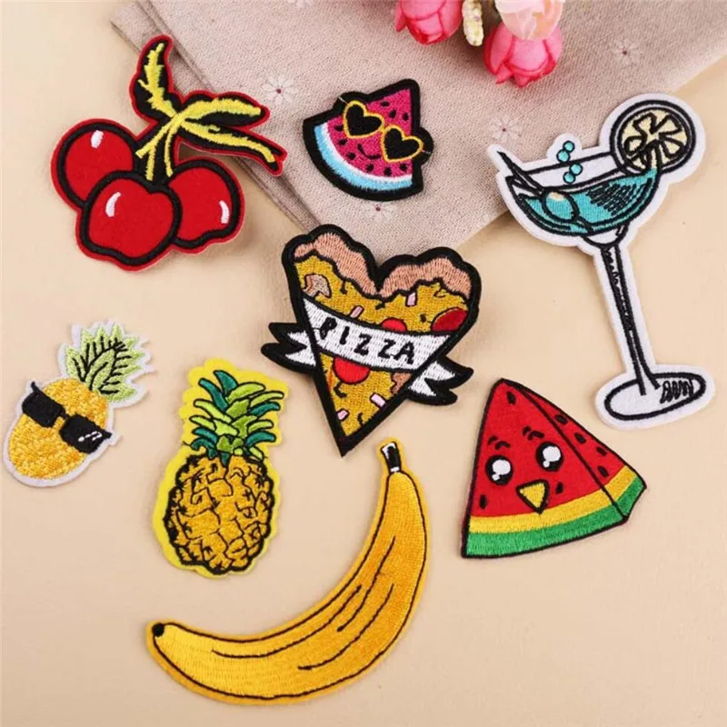 10PCS Embroidered Watermelon Pineapple Pizza Patches for Clothing Applique for Jeans DIY Accessories Cute Iron on Patches
10PCS Embroidered Watermelon Pineapple Pizza Patches for Clothing Applique for Jeans DIY Accessories Cute Iron on Patches