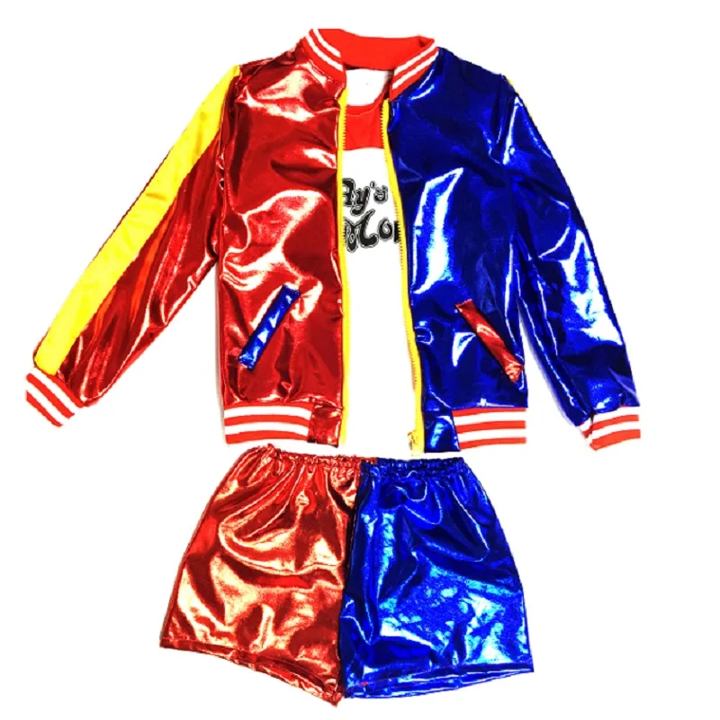 classic joker and harley costume jacket for girls suit quinn halloween kids suicide squad hair children girl wig enfant cosplay
classic joker and harley costume jacket for girls suit quinn halloween kids suicide squad hair children girl wig enfant cosplay