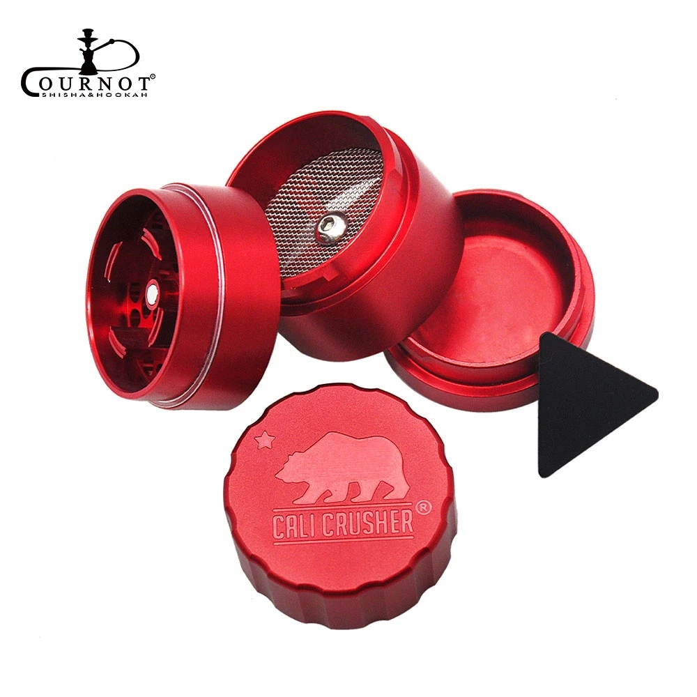 COURNOT Cali Crusher 2.0 Aluminum Smoking Grinder Pocket 1.65 Inches 4Piece Sharp Diamond Teeth Metal Tobacco Herb Grinders
COURNOT Cali Crusher 2.0 Aluminum Smoking Grinder Pocket 1.65 Inches 4Piece Sharp Diamond Teeth Metal Tobacco Herb Grinders