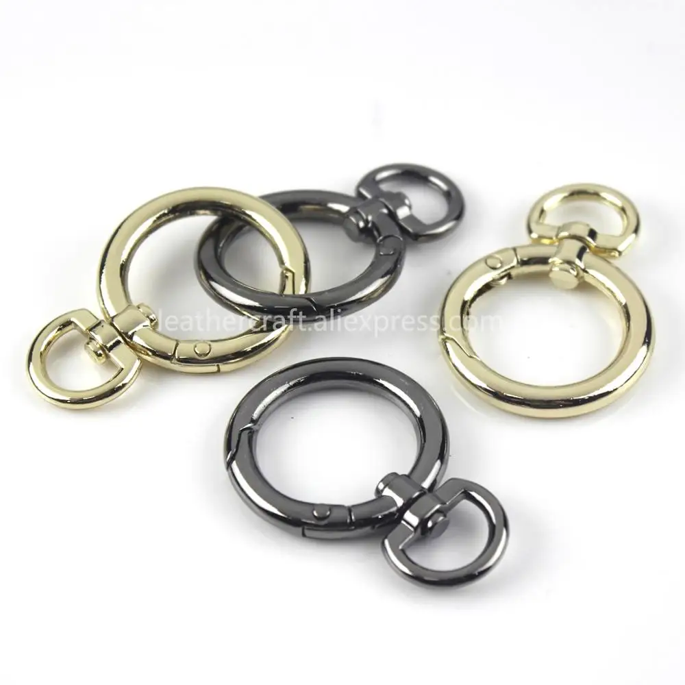 Metal swivel spring gate double D O ring Openable Pendant Clasp Handbag bag strap belt shoulder buckle clip trigger accessory
Metal swivel spring gate double D O ring Openable Pendant Clasp Handbag bag strap belt shoulder buckle clip trigger accessory