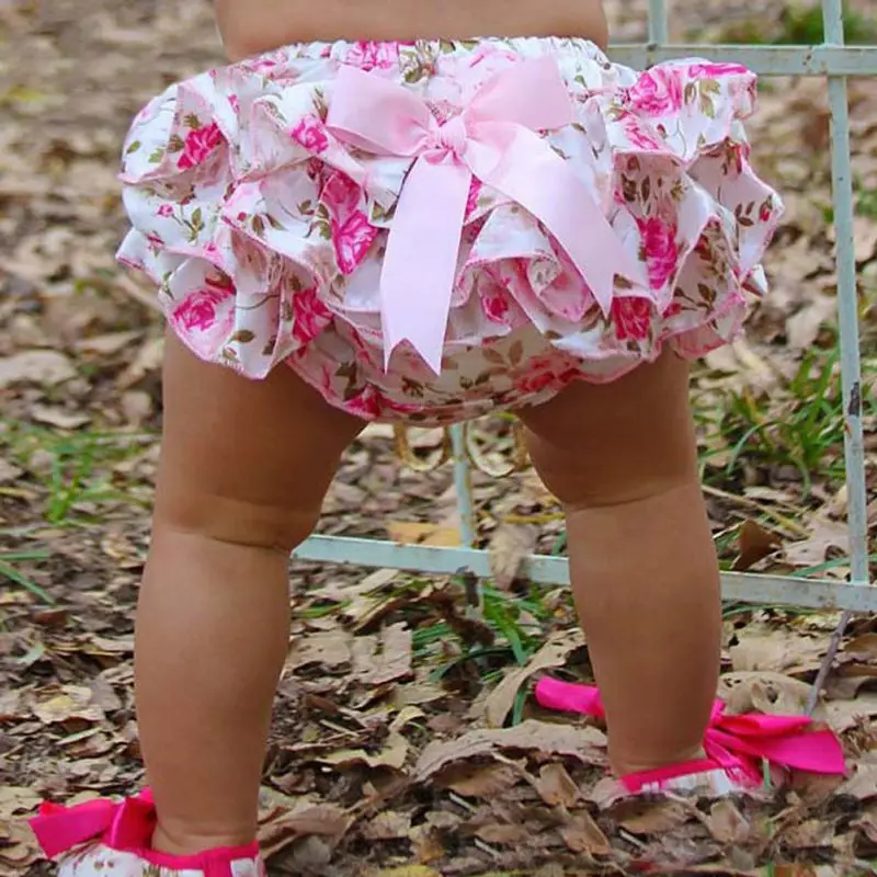 2019 Summer New Infrant Baby Girls Cotton Panties Floral Silk Bow Satin Shorts Ruffle Diaper Cover Bloomer Satin Panties Bloomer
2019 Summer New Infrant Baby Girls Cotton Panties Floral Silk Bow Satin Shorts Ruffle Diaper Cover Bloomer Satin Panties Bloomer