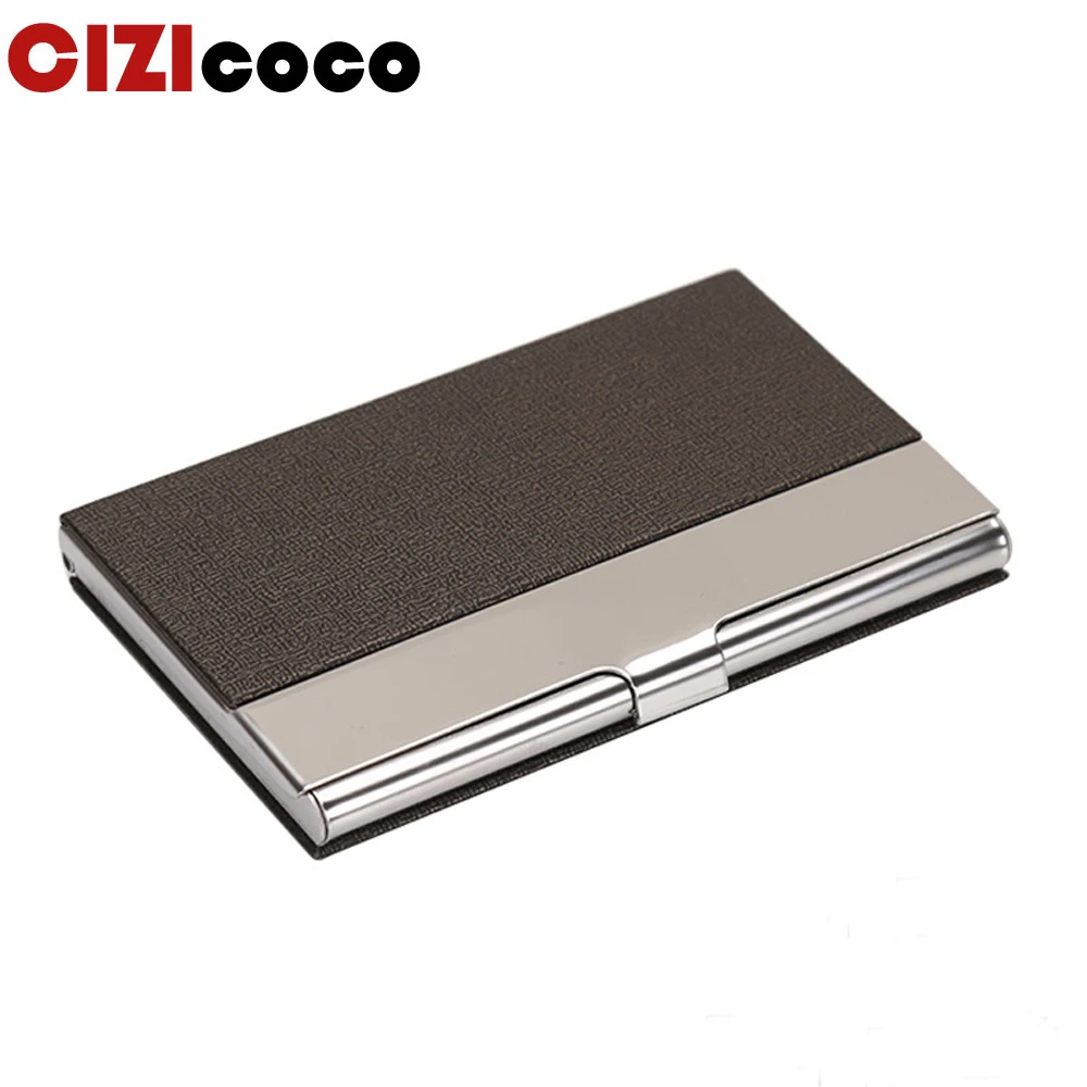 New Business ID Credit Card Holder For Women Men Fanshion Brand Metal Aluminum Card Case Pu Leather Porte Carte
New Business ID Credit Card Holder For Women Men Fanshion Brand Metal Aluminum Card Case Pu Leather Porte Carte