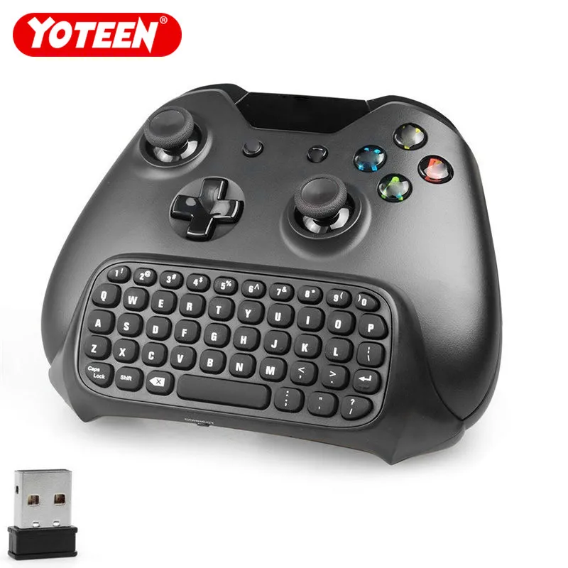 2.4G Mini Wireless Keyboard for Xbox one Controller Text Messenger Chatpad Keypad Adapter for Xbox1 Gamepad
2.4G Mini Wireless Keyboard for Xbox one Controller Text Messenger Chatpad Keypad Adapter for Xbox1 Gamepad