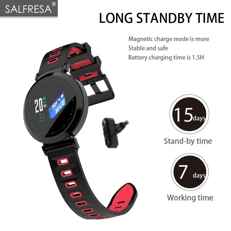 

Colorful Moving Sport Band Smart Watch Wristband Heart Rate SALFRESA Y10 Blood Pressure Pedometer Smartband Bluetooth Smartwatch
