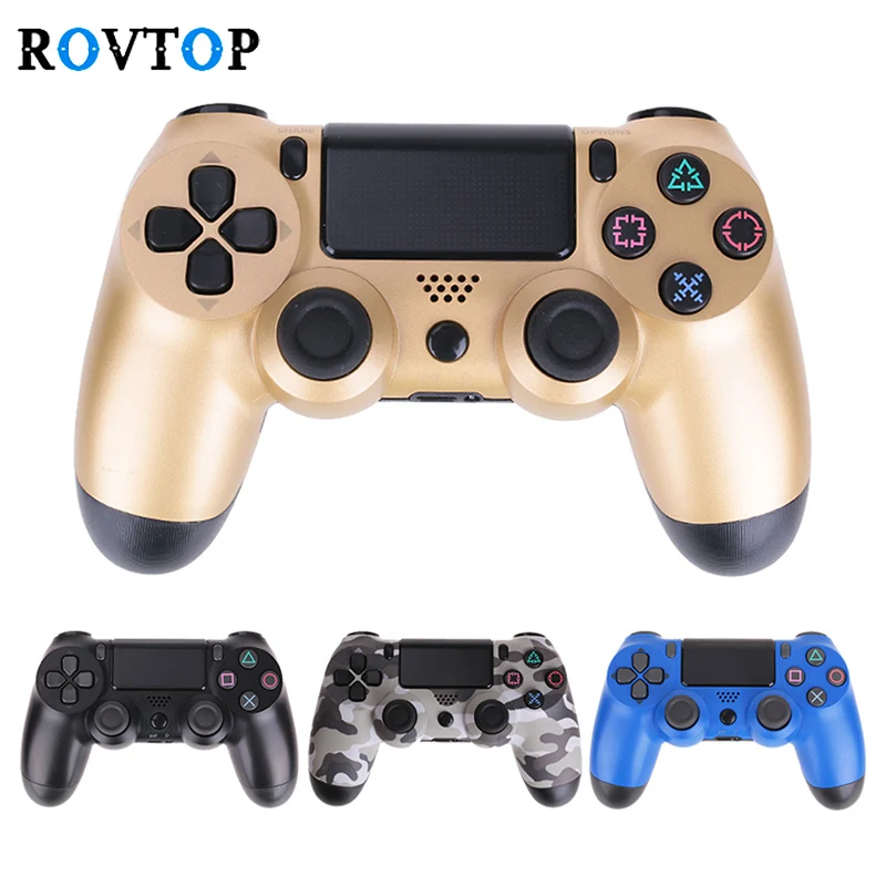 Rovtop Wireless Bluetooth Gamepad For PS4 PS TV SONY Controller For Play Station 4 Joystick For PS3 Dualshock Controller
Rovtop Wireless Bluetooth Gamepad For PS4 PS TV SONY Controller For Play Station 4 Joystick For PS3 Dualshock Controller
