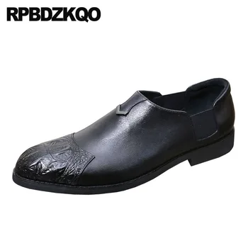 Wedding Dress Classic Work Party Elegant Formal Pointed Toe Black Brand Luxury Crocodile Shoes Alligator Metal Genuine Leather
Wedding Dress Classic Work Party Elegant Formal Pointed Toe Black Brand Luxury Crocodile Shoes Alligator Metal Genuine Leather
