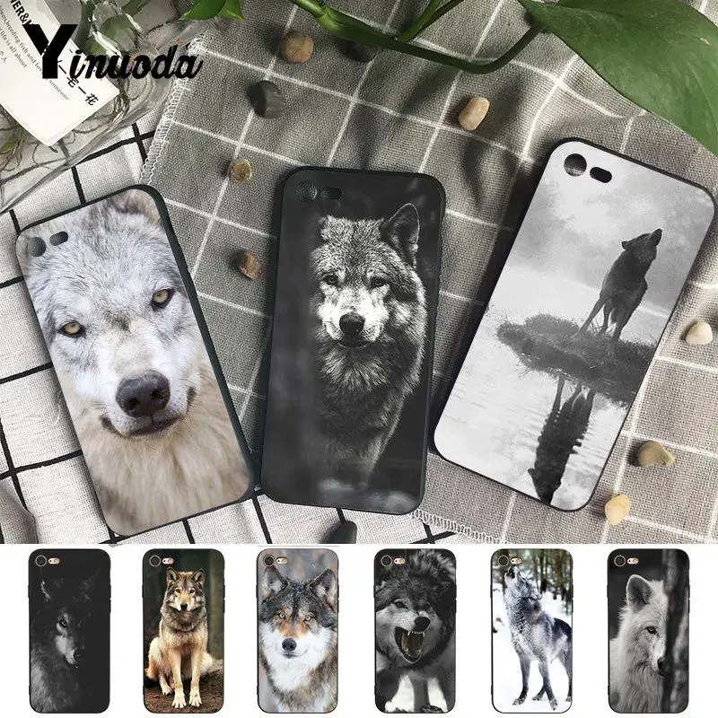 Yinuoda For iphone 7 X Case Cool Wolf Animal Black and White First-rate Phone Case for iPhone X 6 7 6s 7plus 8 8Plus 5 5S XS XR
Yinuoda For iphone 7 X Case Cool Wolf Animal Black and White First-rate Phone Case for iPhone X 6 7 6s 7plus 8 8Plus 5 5S XS XR