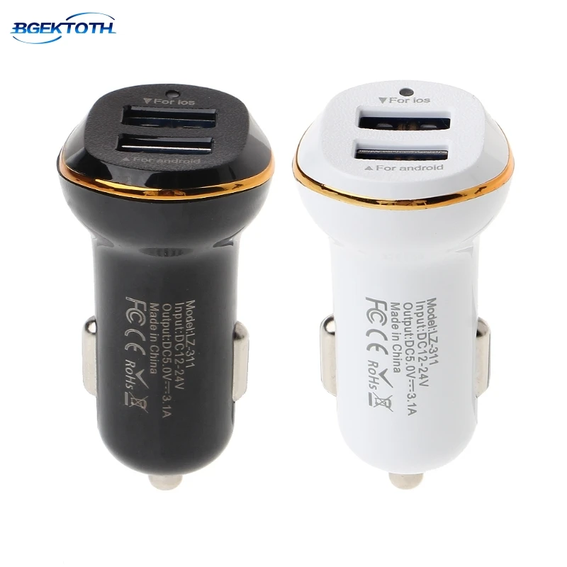 New 5V 3.1A Fast Charge Dual USB Port LED Car Charger Adapter For Smart Phone Tablet Dec5
New 5V 3.1A Fast Charge Dual USB Port LED Car Charger Adapter For Smart Phone Tablet Dec5