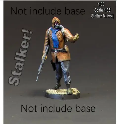 New Unassembled 1/35 Stalker Series - Milivoij (1 figure) soldier Resin Kit DIY Toys Unpainted resin model
New Unassembled 1/35 Stalker Series - Milivoij (1 figure) soldier Resin Kit DIY Toys Unpainted resin model