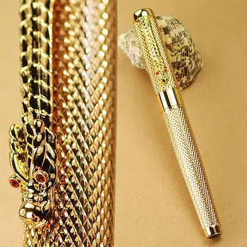 Wholesale Promotion Jinhao1200 Noblest Golden Dragon Carver Roller Ball Pen Free Shipping
Wholesale Promotion Jinhao1200 Noblest Golden Dragon Carver Roller Ball Pen Free Shipping
