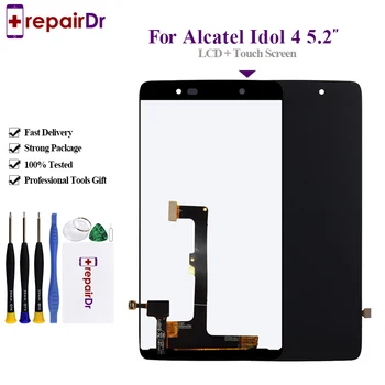 100% Tested For Alcatel One Touch Idol 4 LCD Display Digitizer Touch Screen Assembly 6055 OT6055 5.2'' For Alcatel Idol 4 Lcd
100% Tested For Alcatel One Touch Idol 4 LCD Display Digitizer Touch Screen Assembly 6055 OT6055 5.2'' For Alcatel Idol 4 Lcd