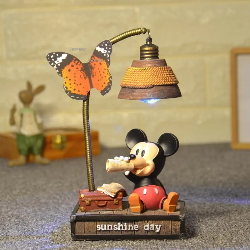 Cute Mickey Mouse Resin Children's Night Light Fixtures Indoor Bedroom Night Lamp Lamps LED Lights Decoration Study Luminary
Cute Mickey Mouse Resin Children's Night Light Fixtures Indoor Bedroom Night Lamp Lamps LED Lights Decoration Study Luminary