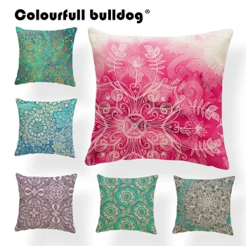 Geometry Flowers Mandala Cushion Cover Quatrefoil Pillow Cases Baroque Farmhouse For Kids Toss Pillow Red 17X17 Linen Industrial
Geometry Flowers Mandala Cushion Cover Quatrefoil Pillow Cases Baroque Farmhouse For Kids Toss Pillow Red 17X17 Linen Industrial