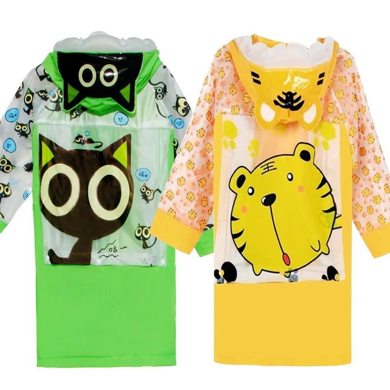 Student Children Cartoon Raincoat Baby Rainproof Backpack Rain Coat Girls Boys Waterproof Poncho Rain Cover Rainwear Gear 6YY184
Student Children Cartoon Raincoat Baby Rainproof Backpack Rain Coat Girls Boys Waterproof Poncho Rain Cover Rainwear Gear 6YY184