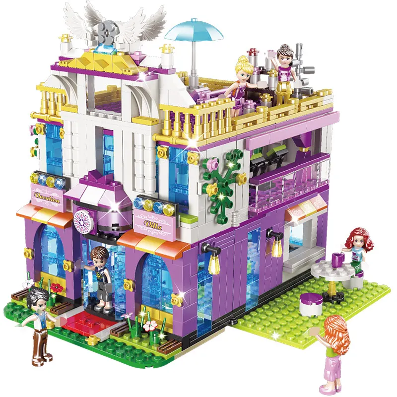 961+PCS Private Luxury Villa House Building Blocks Toys Compatible Legoed Friends Figures Bricks Kits Education Toys for Girls
961+PCS Private Luxury Villa House Building Blocks Toys Compatible Legoed Friends Figures Bricks Kits Education Toys for Girls