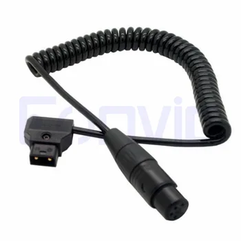 Eonvic Coiled D-Tap 2Pin Male to XLR 4Pin female Cable For DSLR Sony F55 Rig Power V-Mount
Eonvic Coiled D-Tap 2Pin Male to XLR 4Pin female Cable For DSLR Sony F55 Rig Power V-Mount