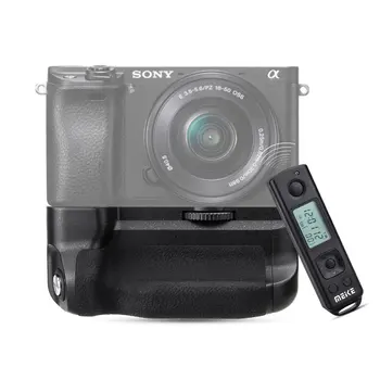 Meike MK-A6300 Pro + Remote Control, Battery Grip 2.4G Wireless Remote Control for Sony A6300 ILCE-A6300
Meike MK-A6300 Pro + Remote Control, Battery Grip 2.4G Wireless Remote Control for Sony A6300 ILCE-A6300