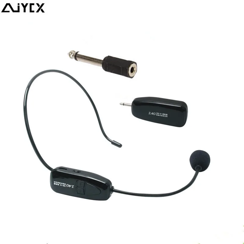2.4G Wireless Microphone Speech Headset Megaphone Radio Mic For Loudspeaker Teaching Meeting Tour Guide Microfones
2.4G Wireless Microphone Speech Headset Megaphone Radio Mic For Loudspeaker Teaching Meeting Tour Guide Microfones