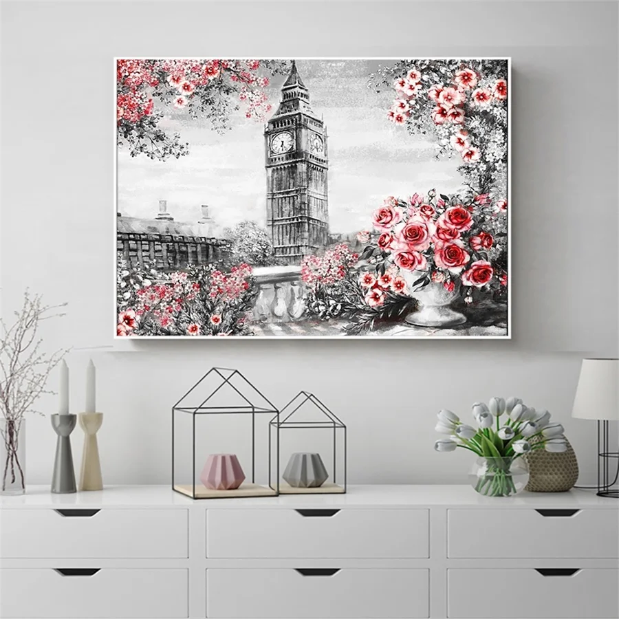 Laeacco Modern London Spring Posters and Prints Canvas Painting Wall Artwork Nordic Home Decoration Living Room Decor
Laeacco Modern London Spring Posters and Prints Canvas Painting Wall Artwork Nordic Home Decoration Living Room Decor