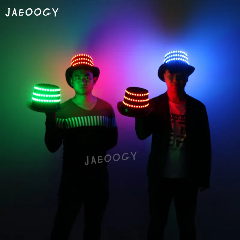 Free Shipping LED Glowing Multi-Color Hat Night Bar Bar Fluorescent Dance Hat Singer DJ Magic Show
Free Shipping LED Glowing Multi-Color Hat Night Bar Bar Fluorescent Dance Hat Singer DJ Magic Show