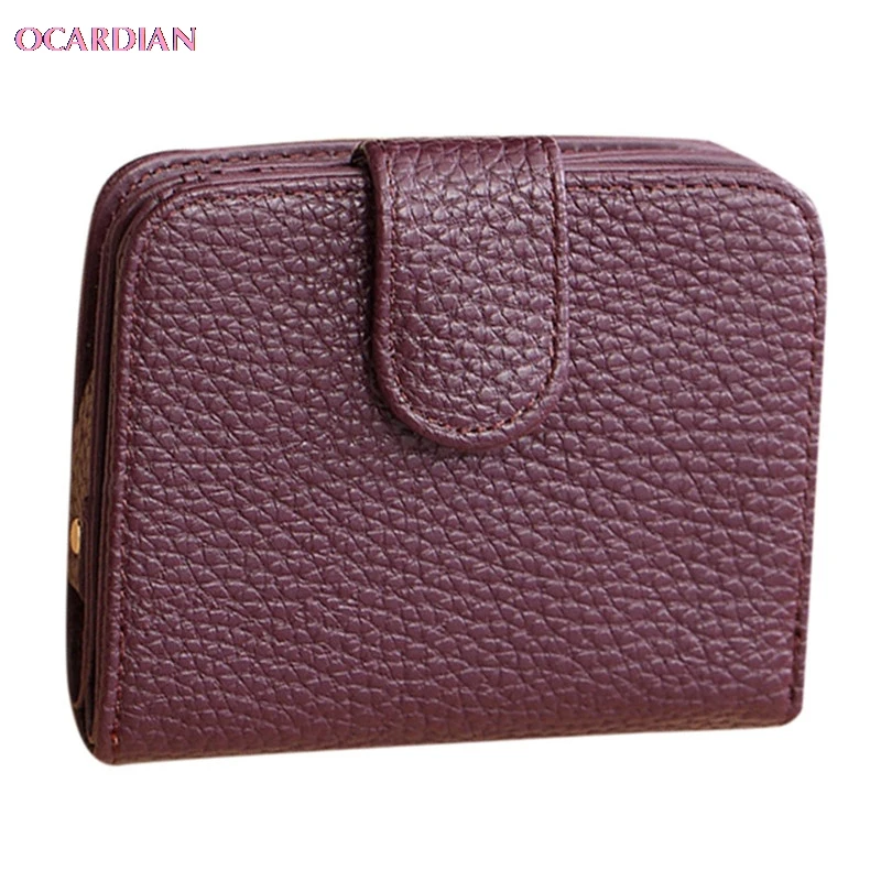 OCARDIAN Wallet 2019 Practical Lady Wild Short Lychee Pattern Solid Color Card Bag Purse Clutch Bag New Fashion Drop #0605
OCARDIAN Wallet 2019 Practical Lady Wild Short Lychee Pattern Solid Color Card Bag Purse Clutch Bag New Fashion Drop #0605